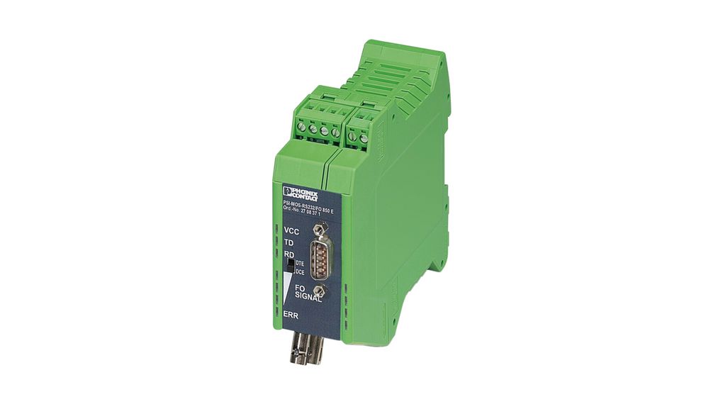 Serial Converter, RS232 - Fibre Multi-Mode, Serial Ports 1